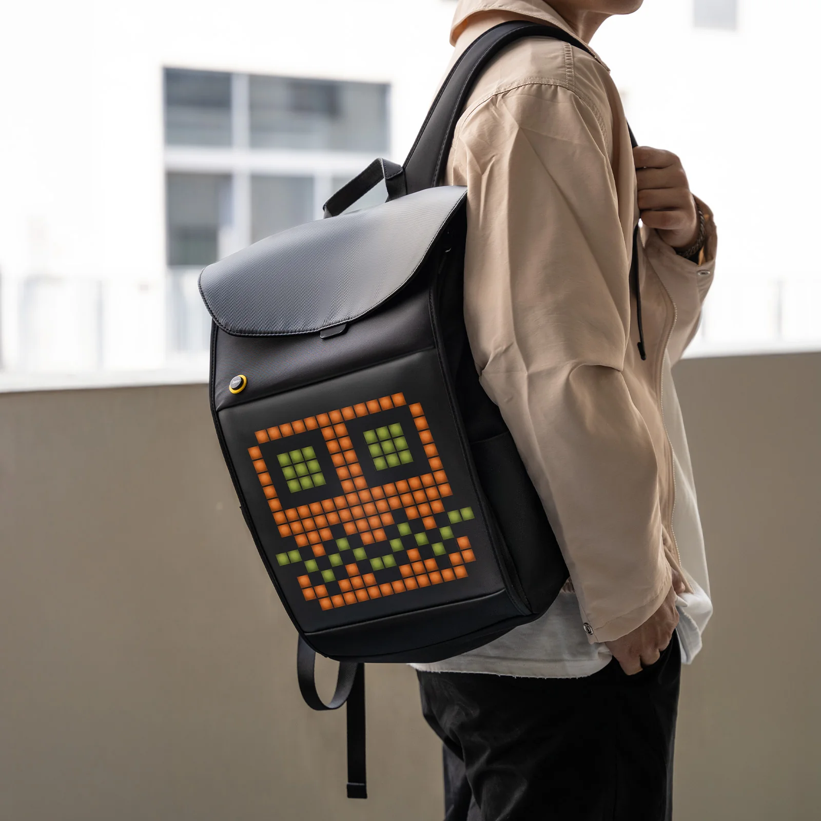 Divoom Pixoo Backpack-M Smart LED Backpack with Pixel Art Display - Image 4