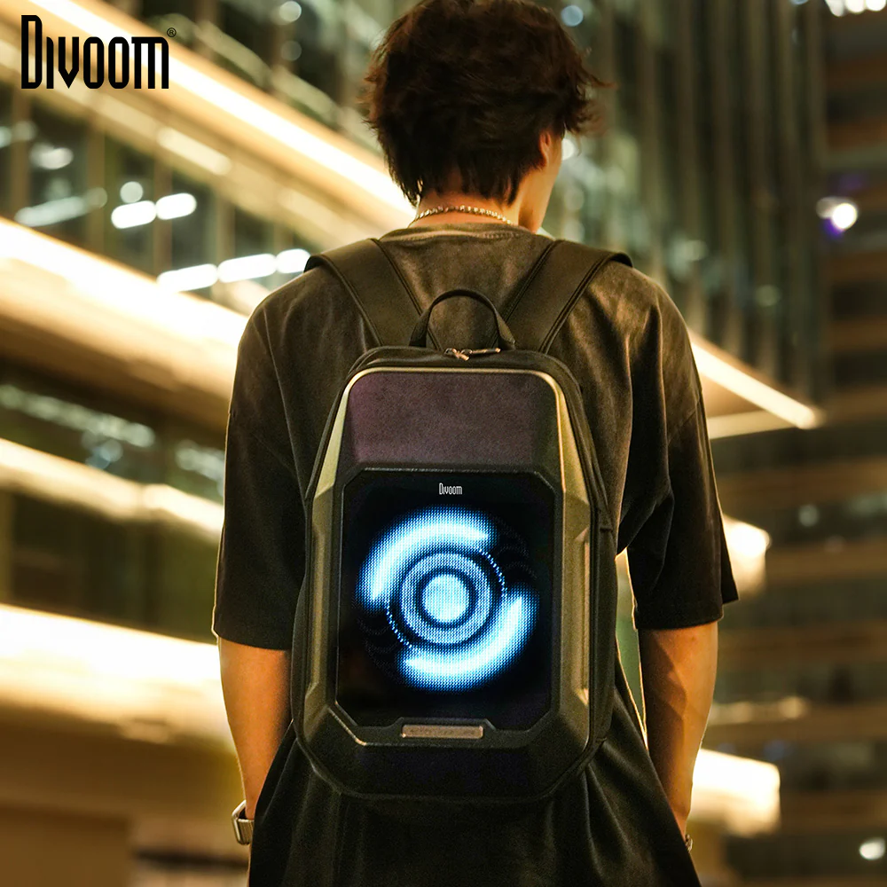 Divoom Cyberbag Smart LED Pixel Art Backpack - Image 5