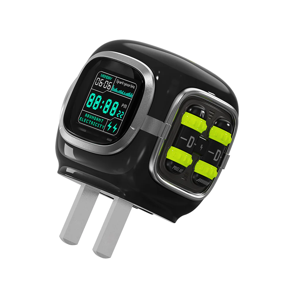 Divoom Dipow 35W GaN Fast Charger with Pixel Display - Image 8
