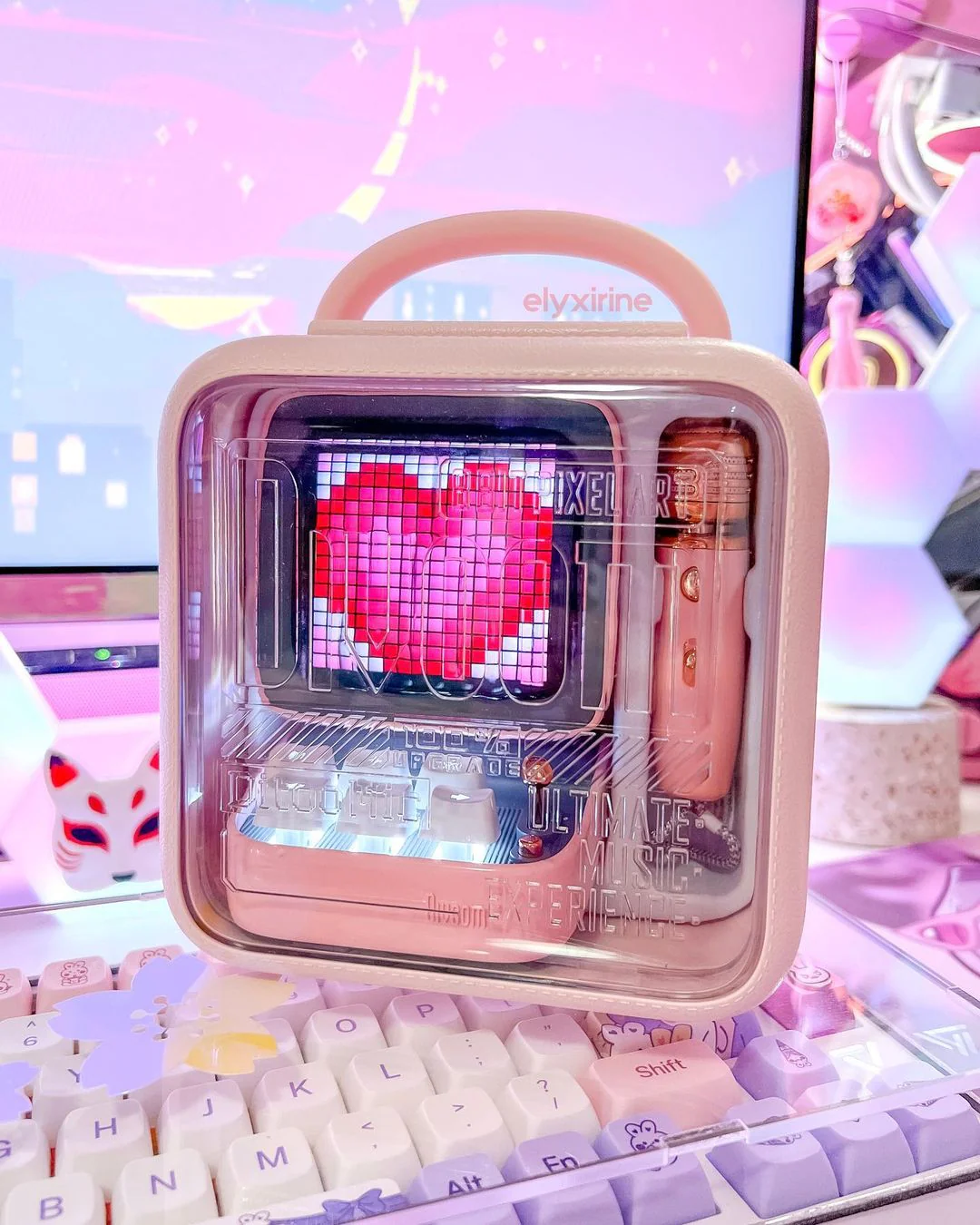 Divoom Ditoo-Mic Mini Karaoke Machine with Pixel Art Display - Image 4