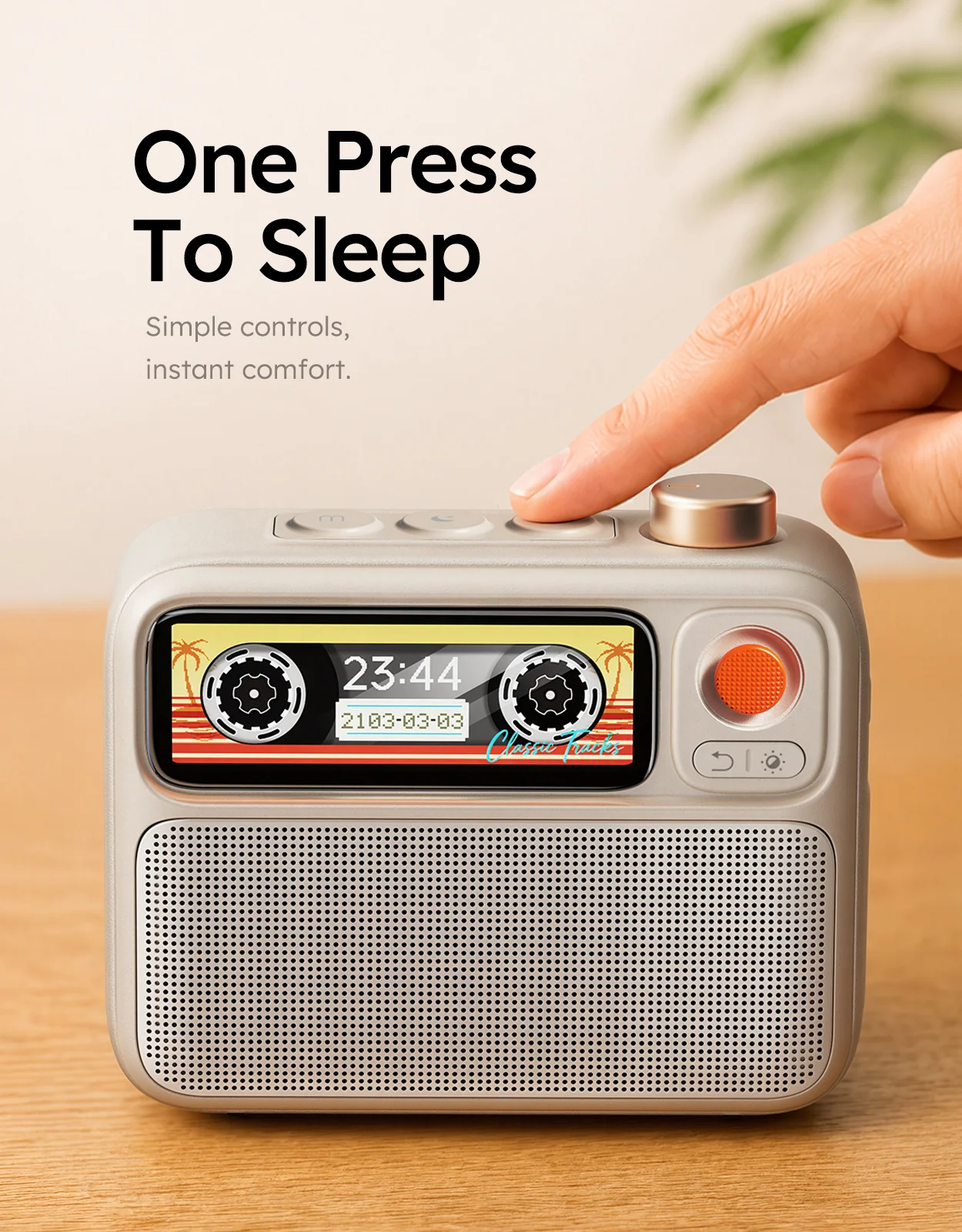 Divoom FlowToo Premium Bedside Speaker & Smart Sleep Clock - Image 6