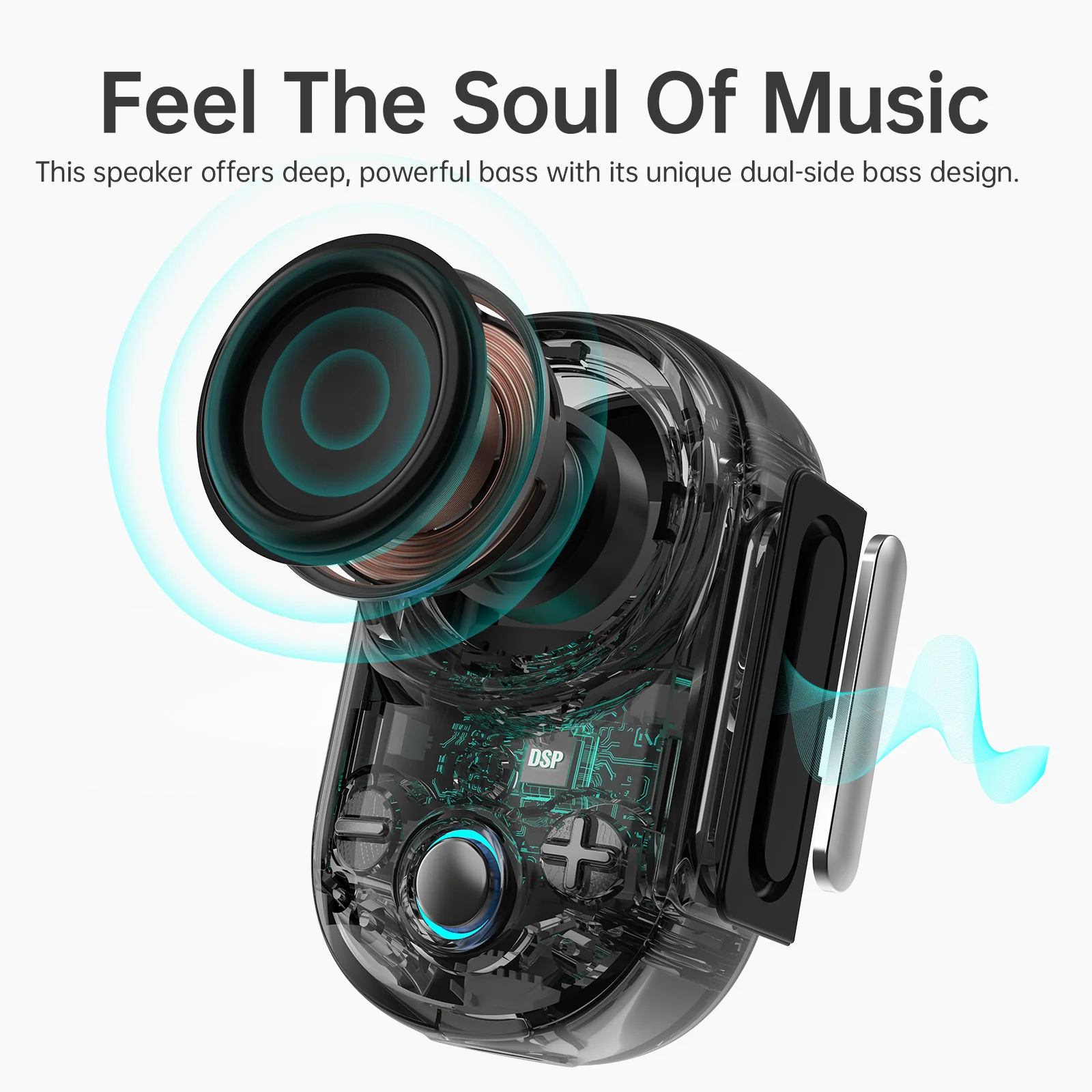 Divoom Itour-S Mini Portable Bluetooth Speaker - Image 15
