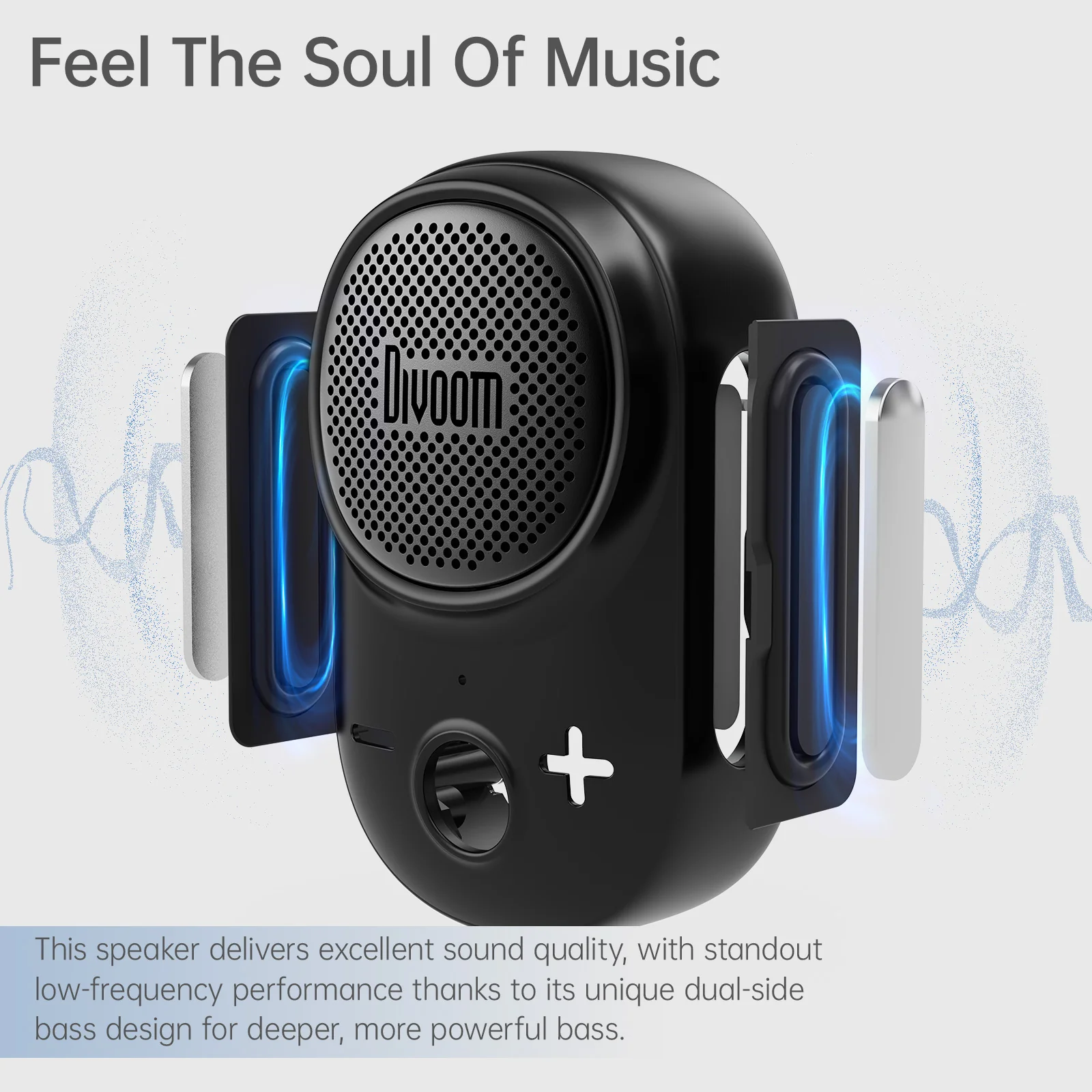 Divoom Itour-S Mini Portable Bluetooth Speaker - Image 5