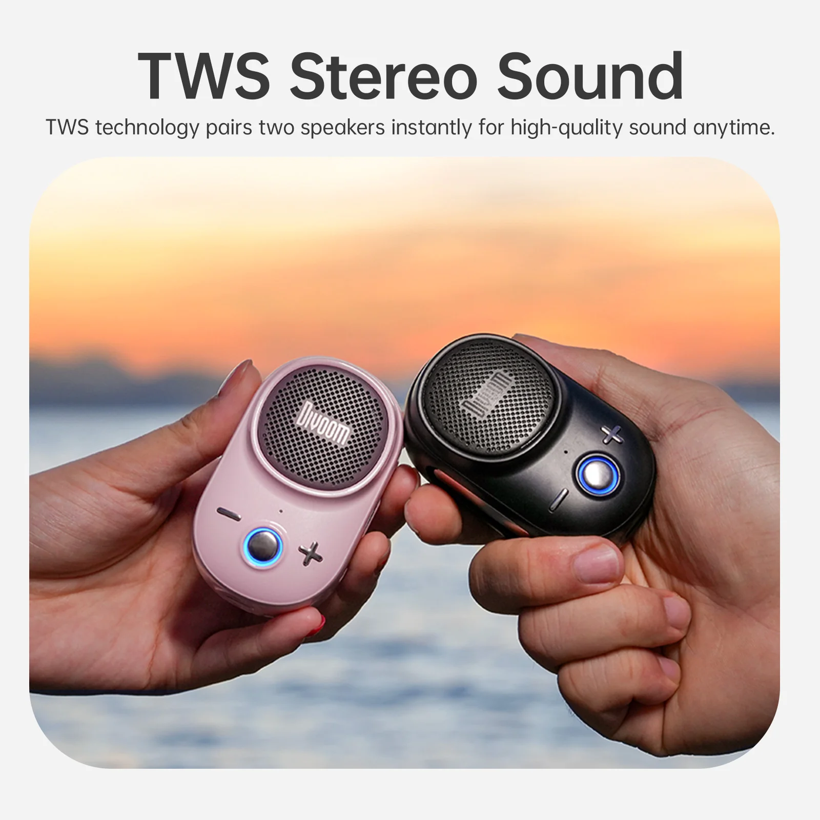 Divoom Itour-S Mini Portable Bluetooth Speaker - Image 6