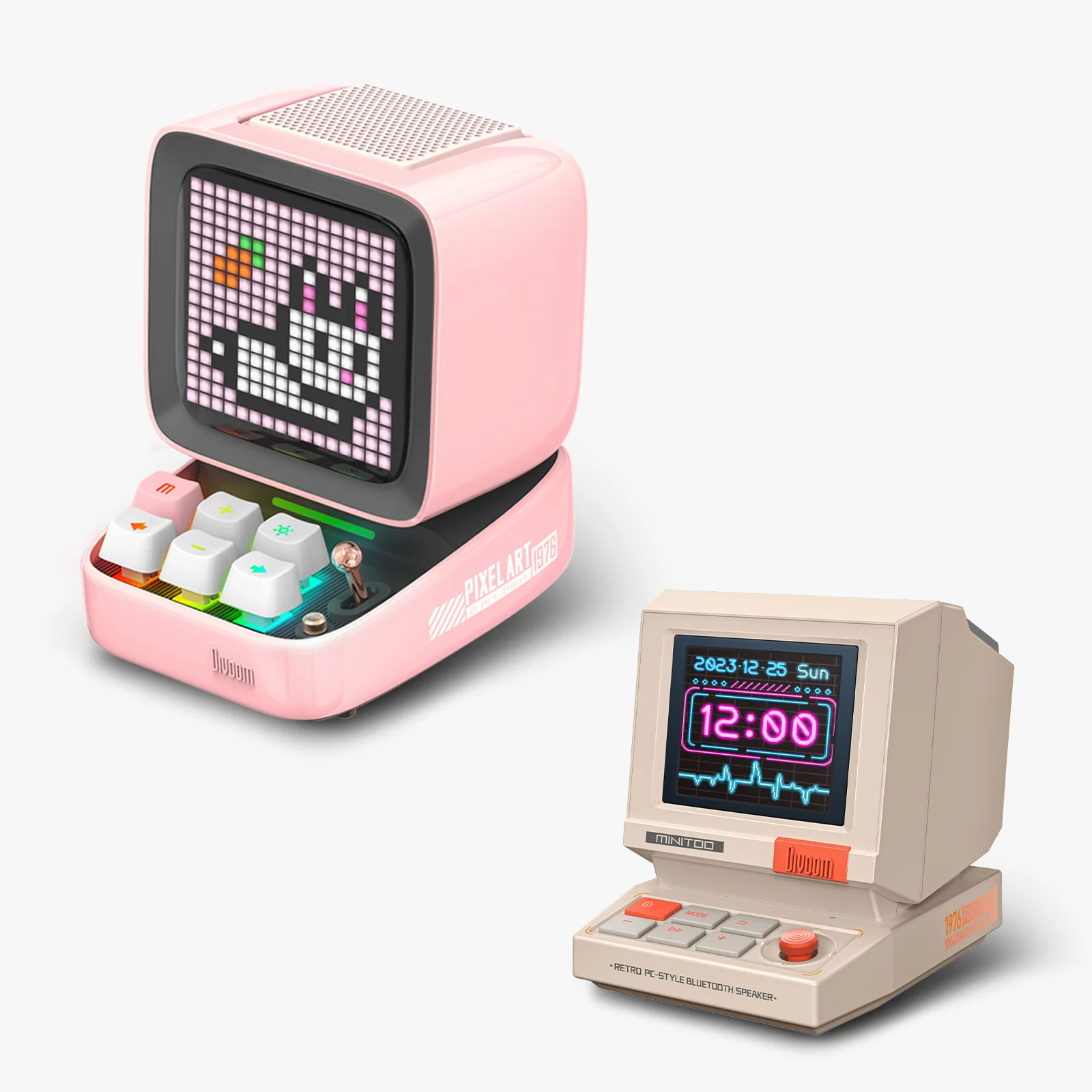 Divoom MiniToo + Ditoo-Pro Summer Pixel Art Bundle