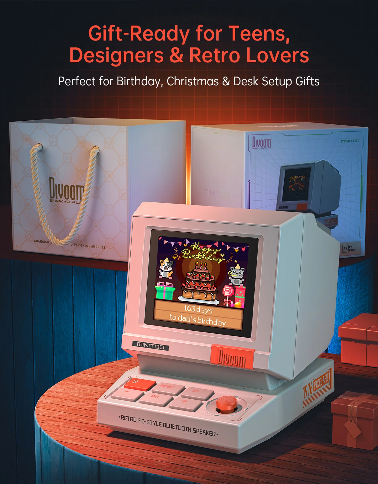Divoom MiniToo + Ditoo-Pro Summer Pixel Art Bundle - Image 14