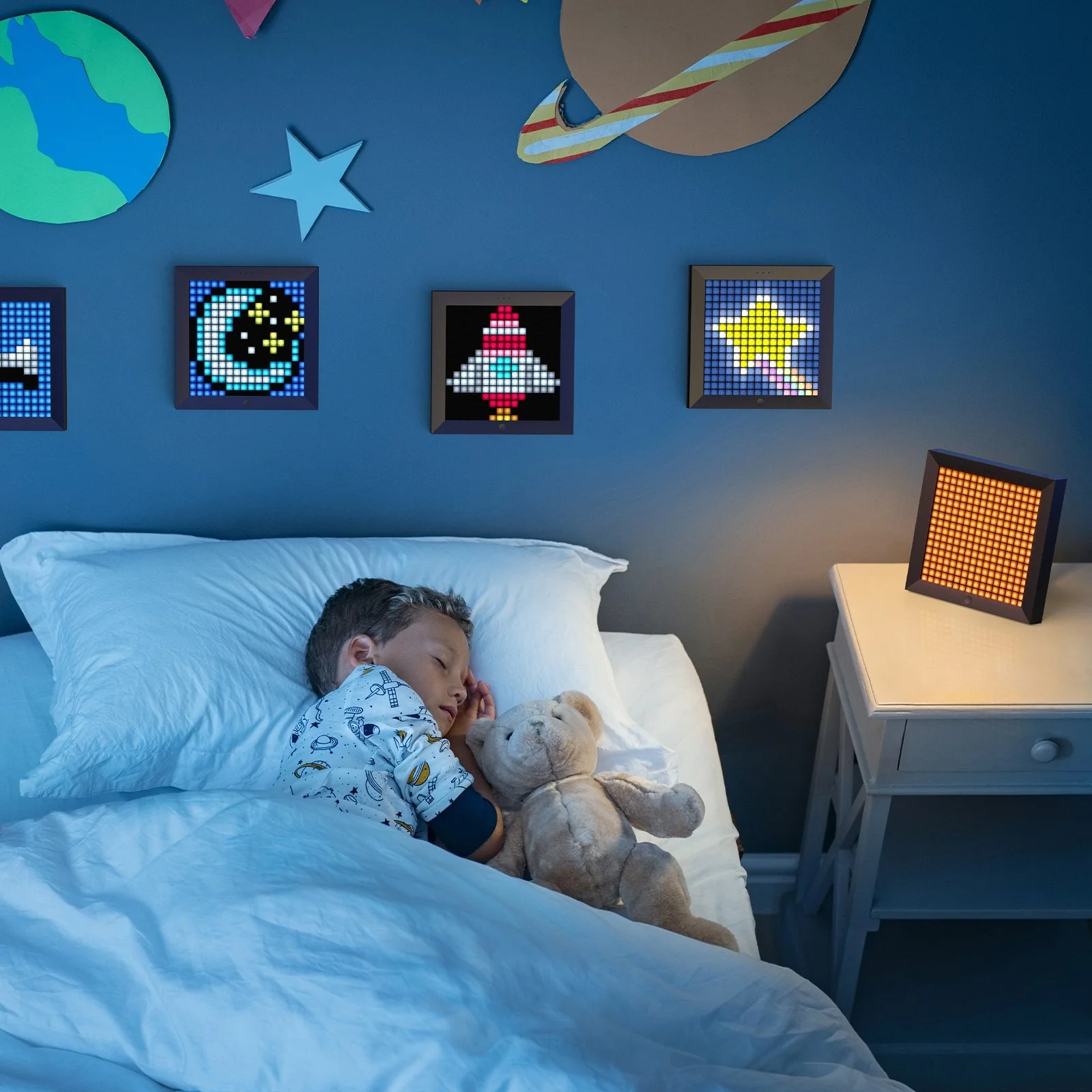 Divoom Pixoo 16x16 Pixel Art LED Display for Gaming Room Decor - Image 13