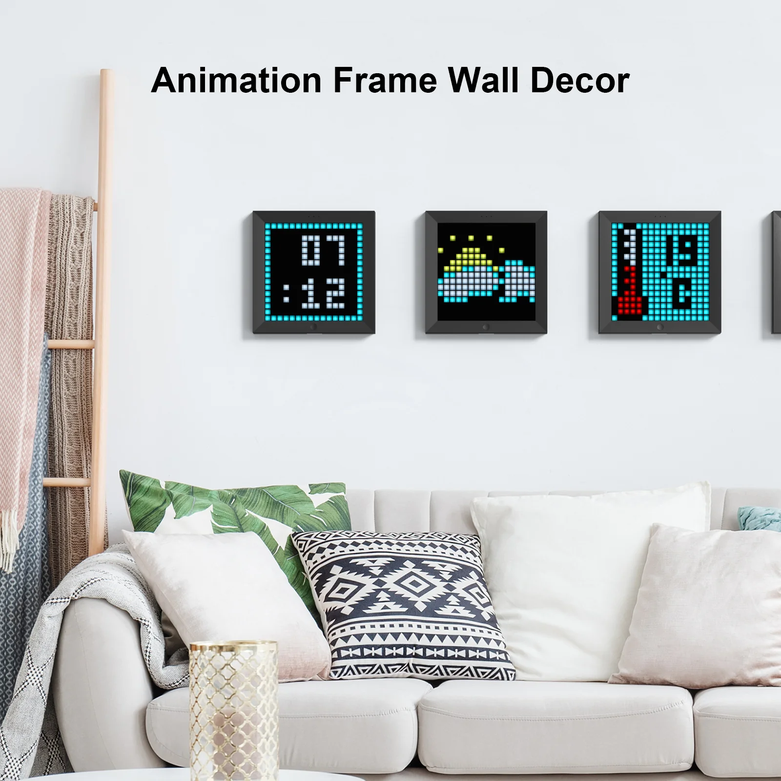 Divoom Pixoo 16x16 Pixel Art LED Display for Gaming Room Decor - Image 18