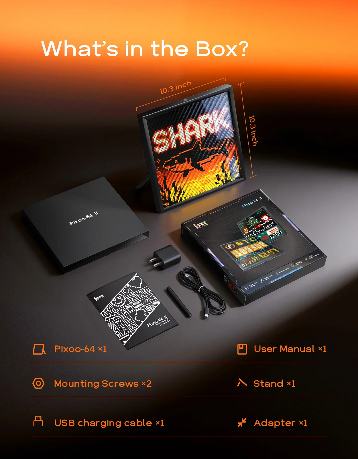 Divoom Pixoo-64Ⅱ + Ditoo-Pro Summer Pixel Art Bundle - Image 22