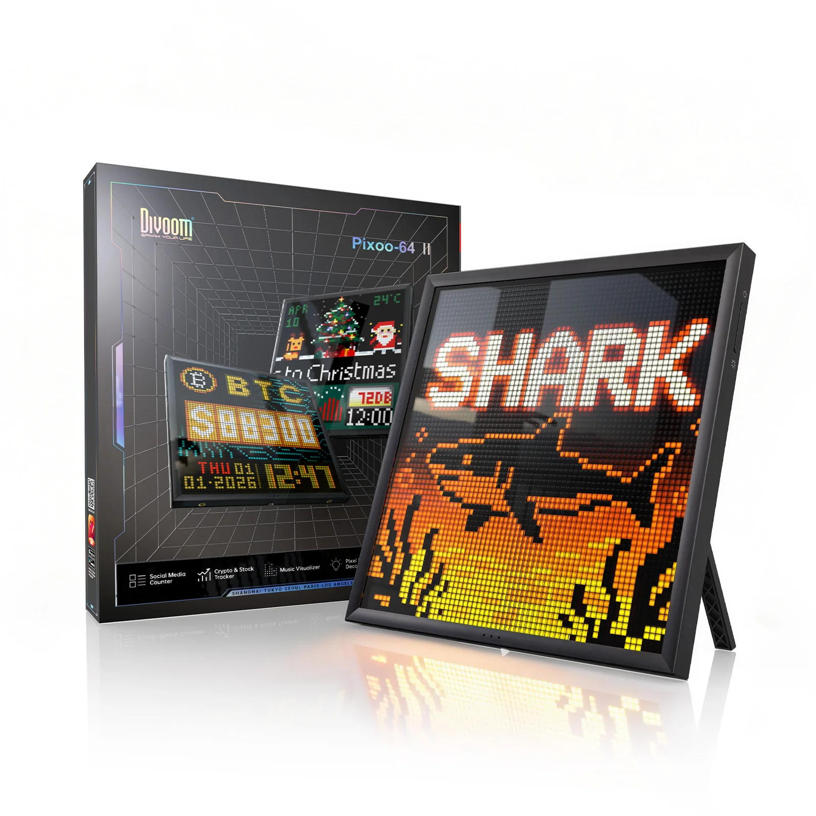 Divoom Pixoo-64Ⅱ + Ditoo-Pro Summer Pixel Art Bundle - Image 25