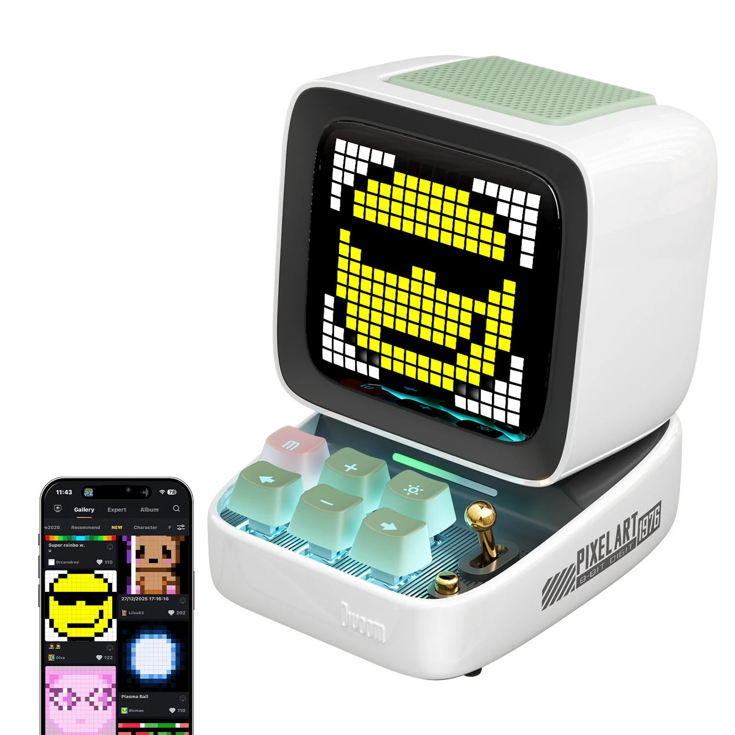 Divoom Pixoo-64Ⅱ + Ditoo-Pro Summer Pixel Art Bundle - Image 35