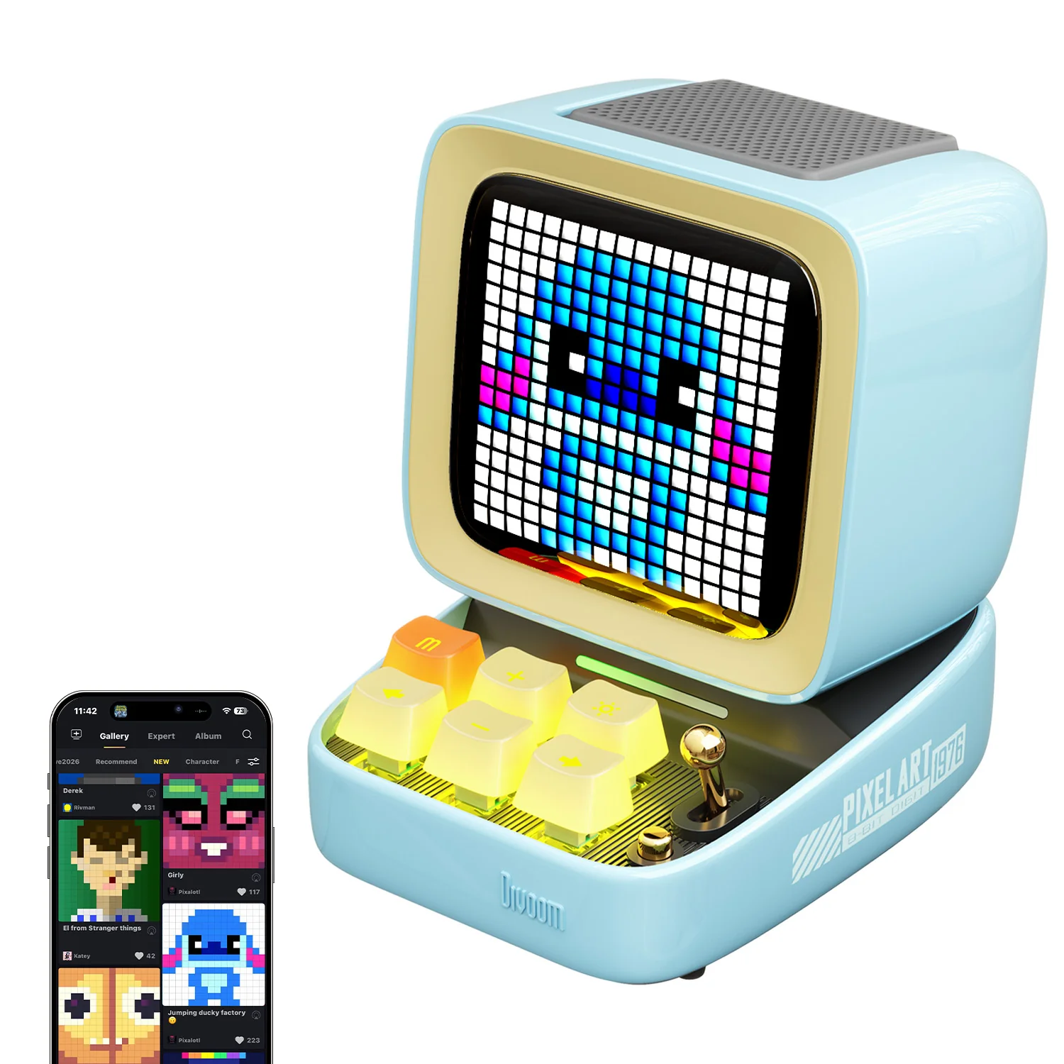 Divoom Pixoo-64Ⅱ + Ditoo-Pro Summer Pixel Art Bundle - Image 41