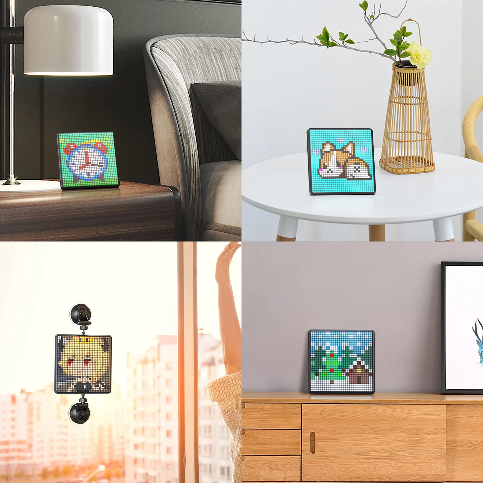 Divoom Pixoo-Max 32x32 Pixel Art LED Display for Room Decor - Image 6