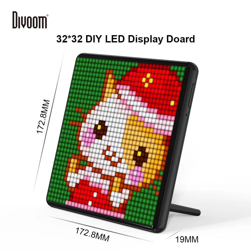 Divoom Pixoo-Max 32x32 Pixel Art LED Display for Room Decor - Image 8
