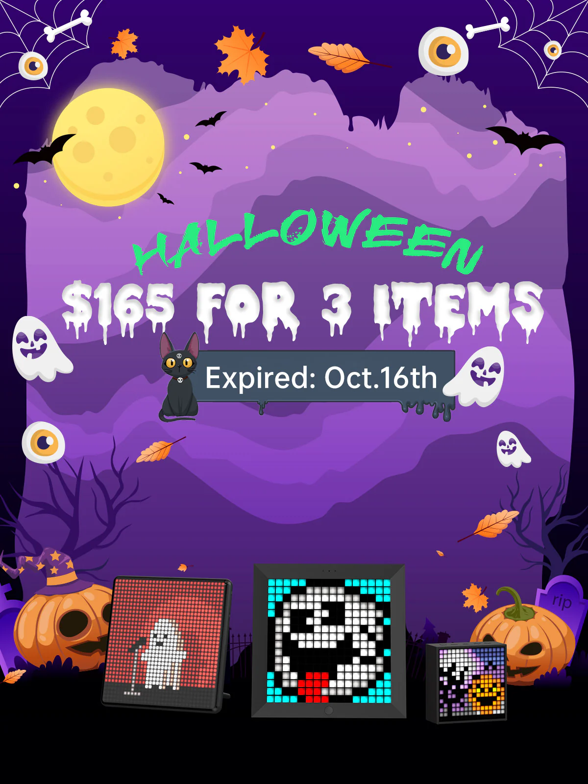 Divoom Pixoo, Pixoo-Max & Timebox-Evo Pixel Art Display Speaker Bundle - Image 3