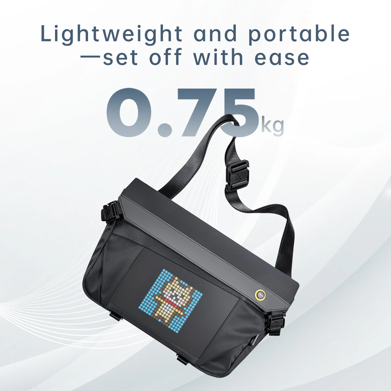 Divoom Sling Bag-V Smart LED Pixel Art Sling Bag - Image 4