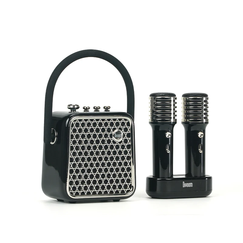 Divoom SongBird-SE Portable Bluetooth Speaker for Singing and Recording - Image 11