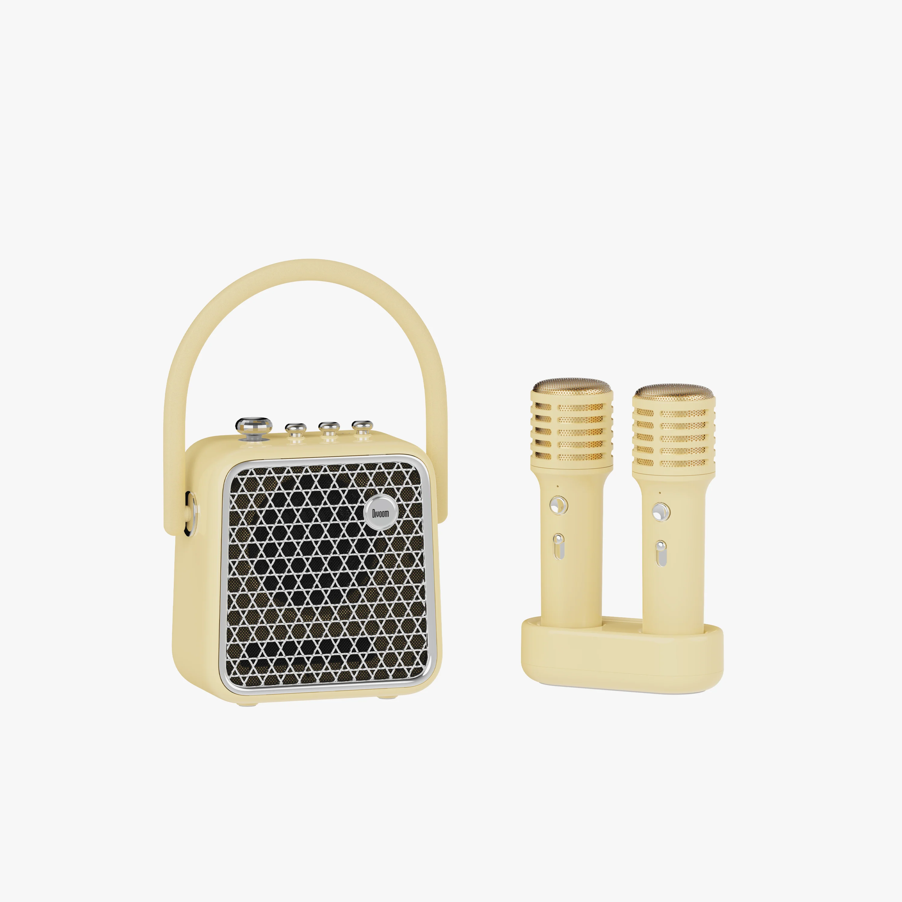 Divoom SongBird-SE Portable Bluetooth Speaker for Singing and Recording - Image 8