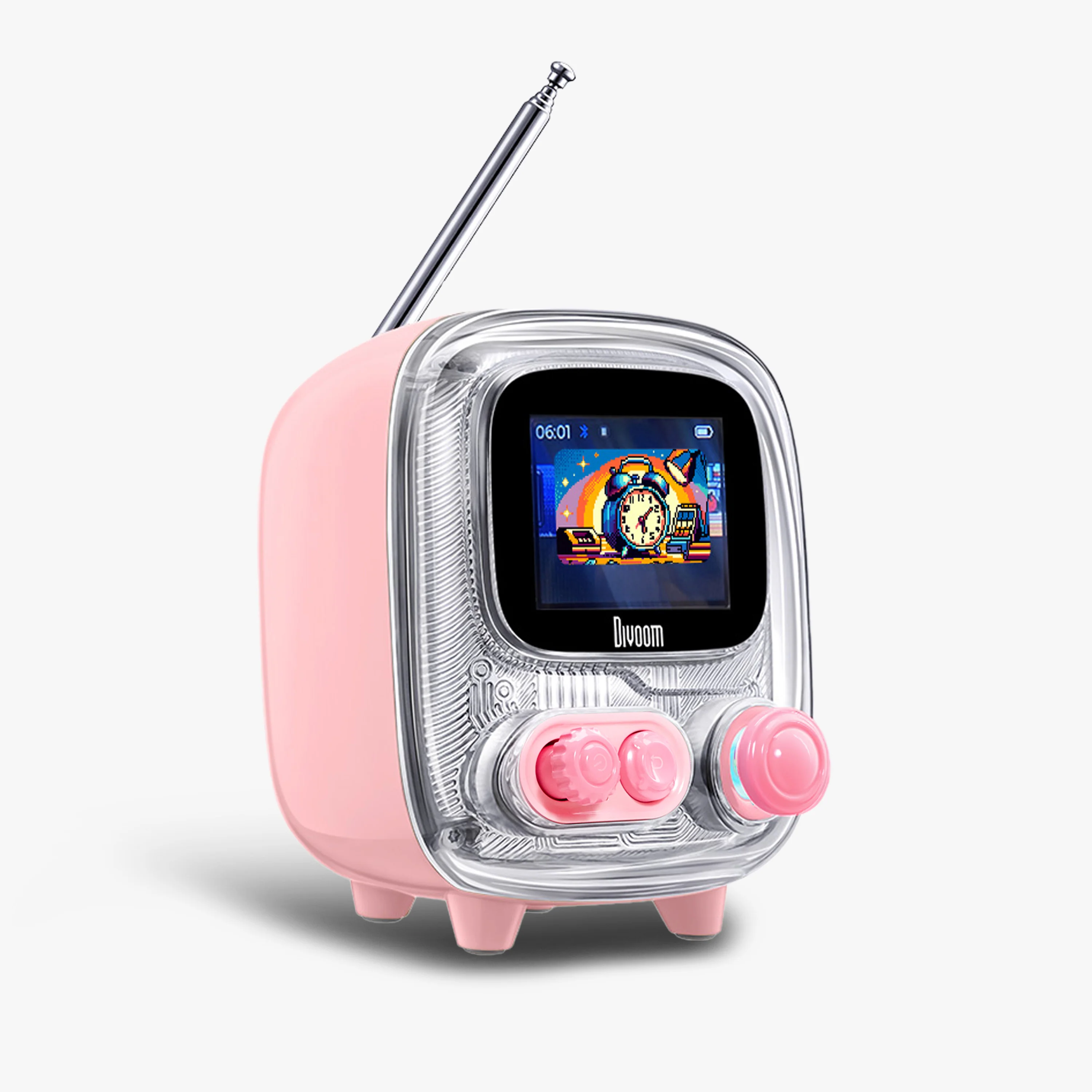 Divoom Tiivoo-2 Retro Pixel Bluetooth Speaker with Photo Album Display - Image 11