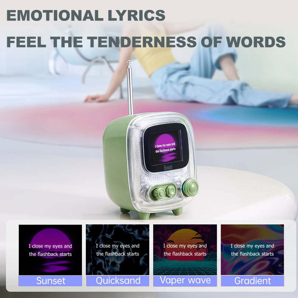 Divoom Tiivoo-2 Retro Pixel Bluetooth Speaker with Photo Album Display - Image 18