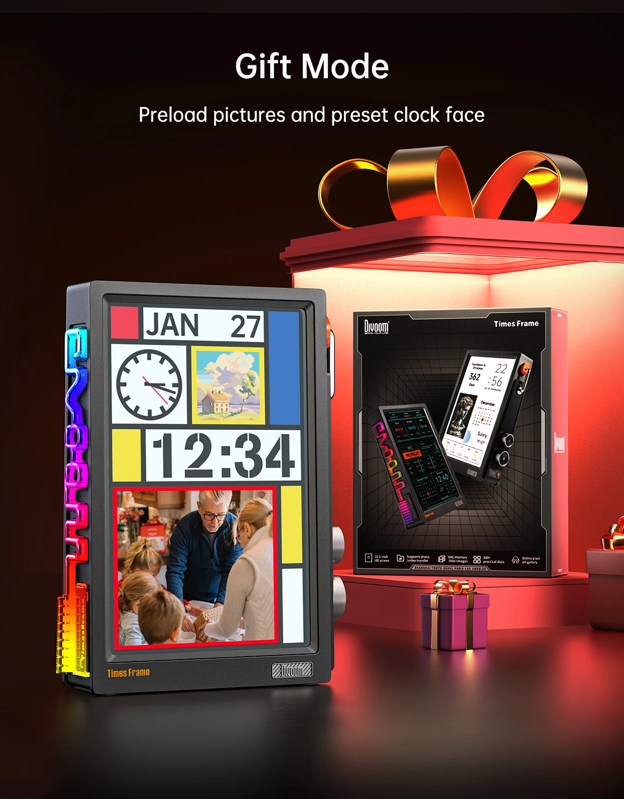 Divoom Times Frame + FlowToo Summer Bedside Bundle - Image 20