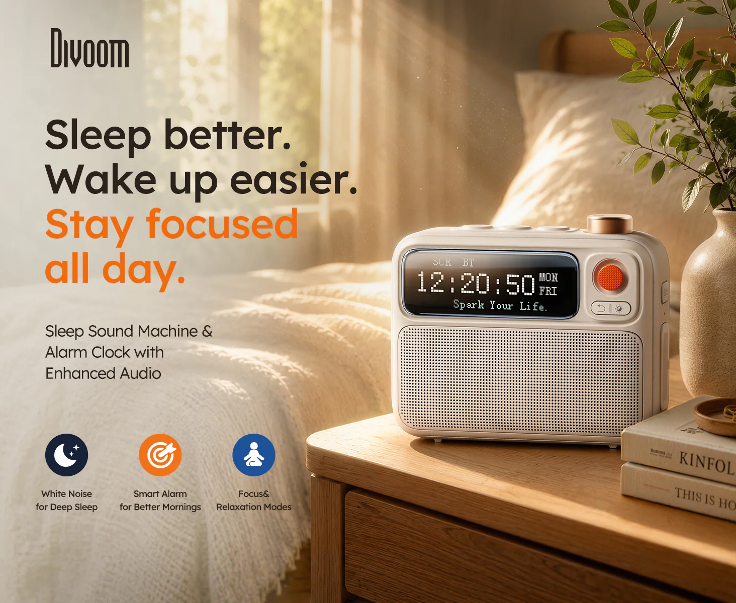 Divoom Times Frame + FlowToo Summer Bedside Bundle - Image 25