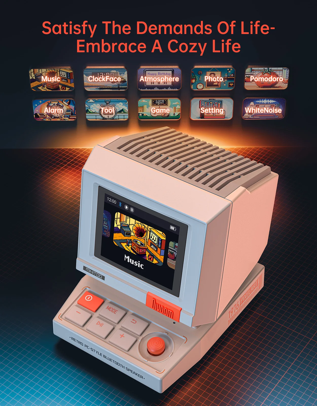 Divoom Times Frame + MiniToo Summer Pixel Display Bundle - Image 3