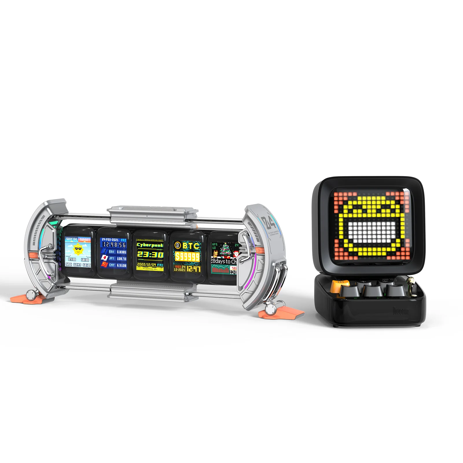 Divoom Times Gate & Ditoo Pro Smart Pixel Display Speaker Bundle - Image 5