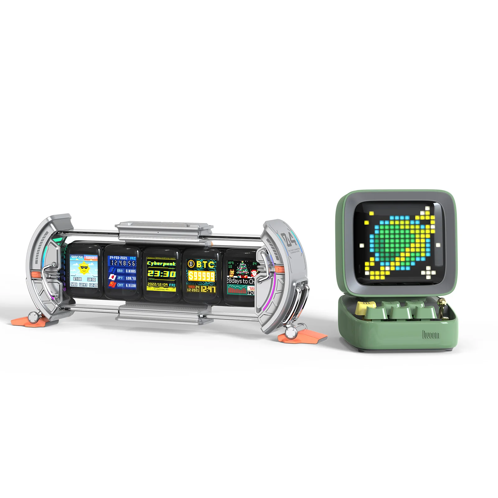 Divoom Times Gate & Ditoo Pro Smart Pixel Display Speaker Bundle - Image 6