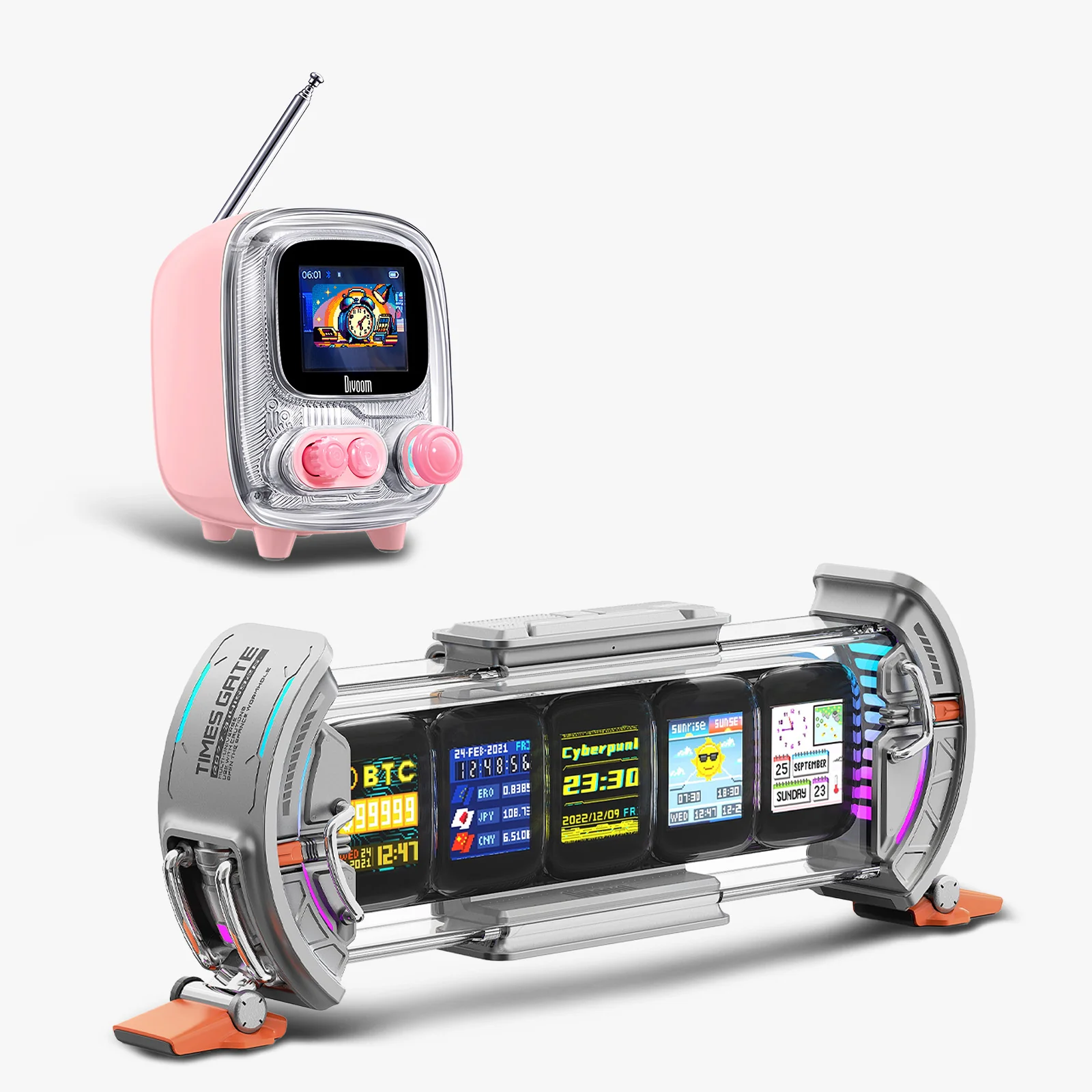 Divoom Times Gate + Tiivoo-2 Summer Desk Setup Bundle - Image 12
