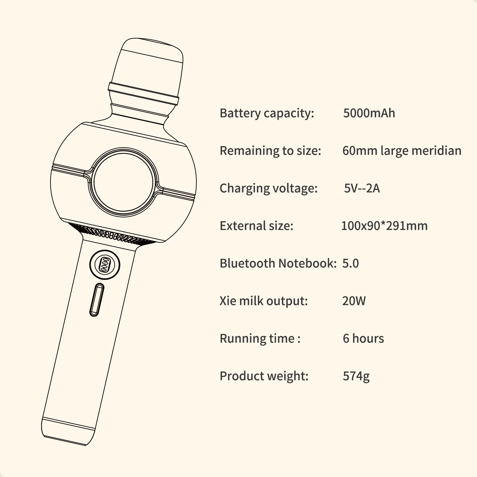 Divoom K-StarSpark Portable Karaoke Machine with Wireless Microphone & Pixel Display - Image 9