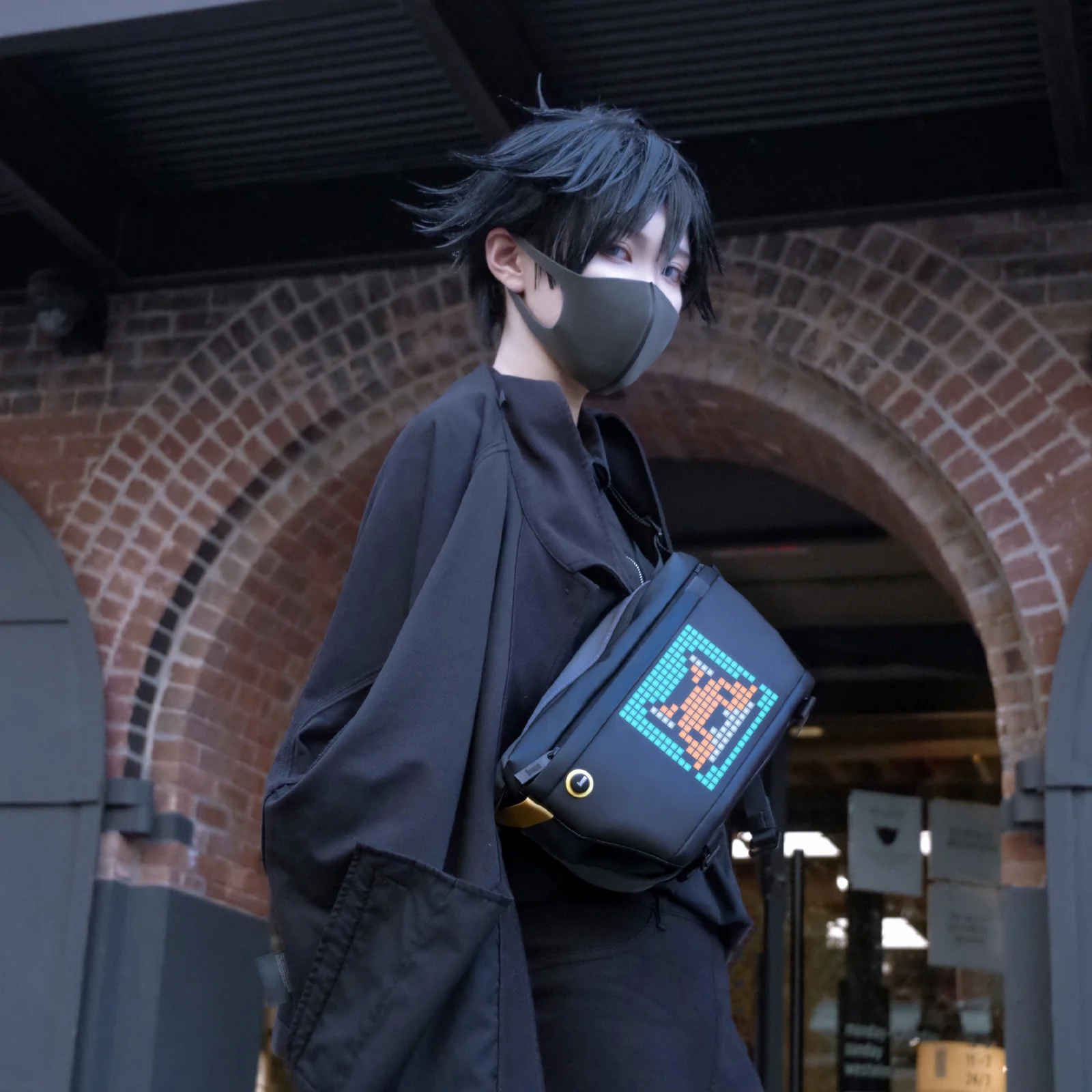 Divoom Pixoo Sling Bag with Pixel Art LED Display Panel - Image 8