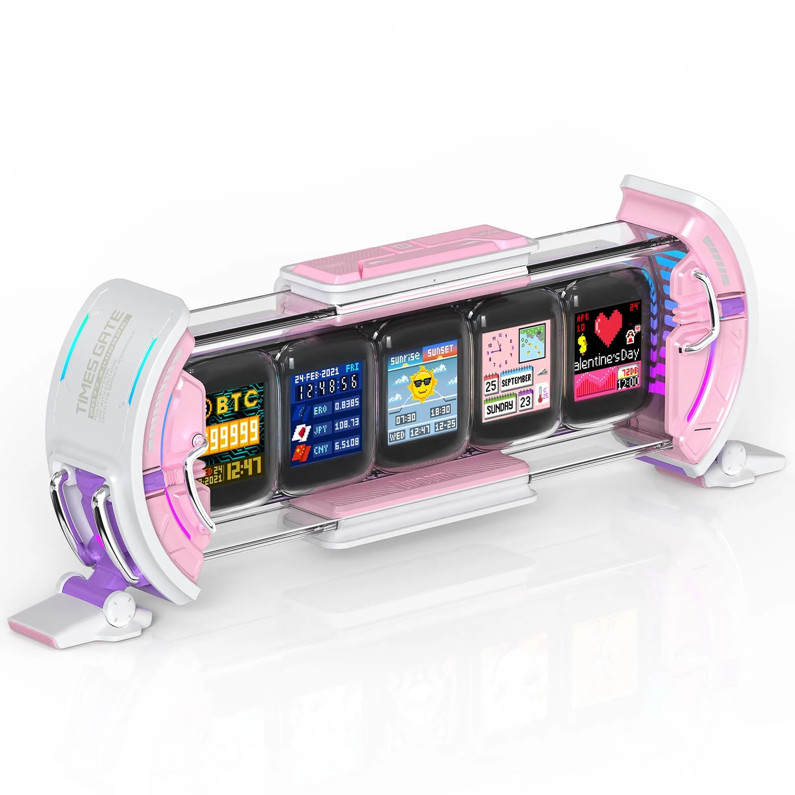 Divoom Times Gate Pixel Art Info Display with 5 Smart LCD Screens - Image 15