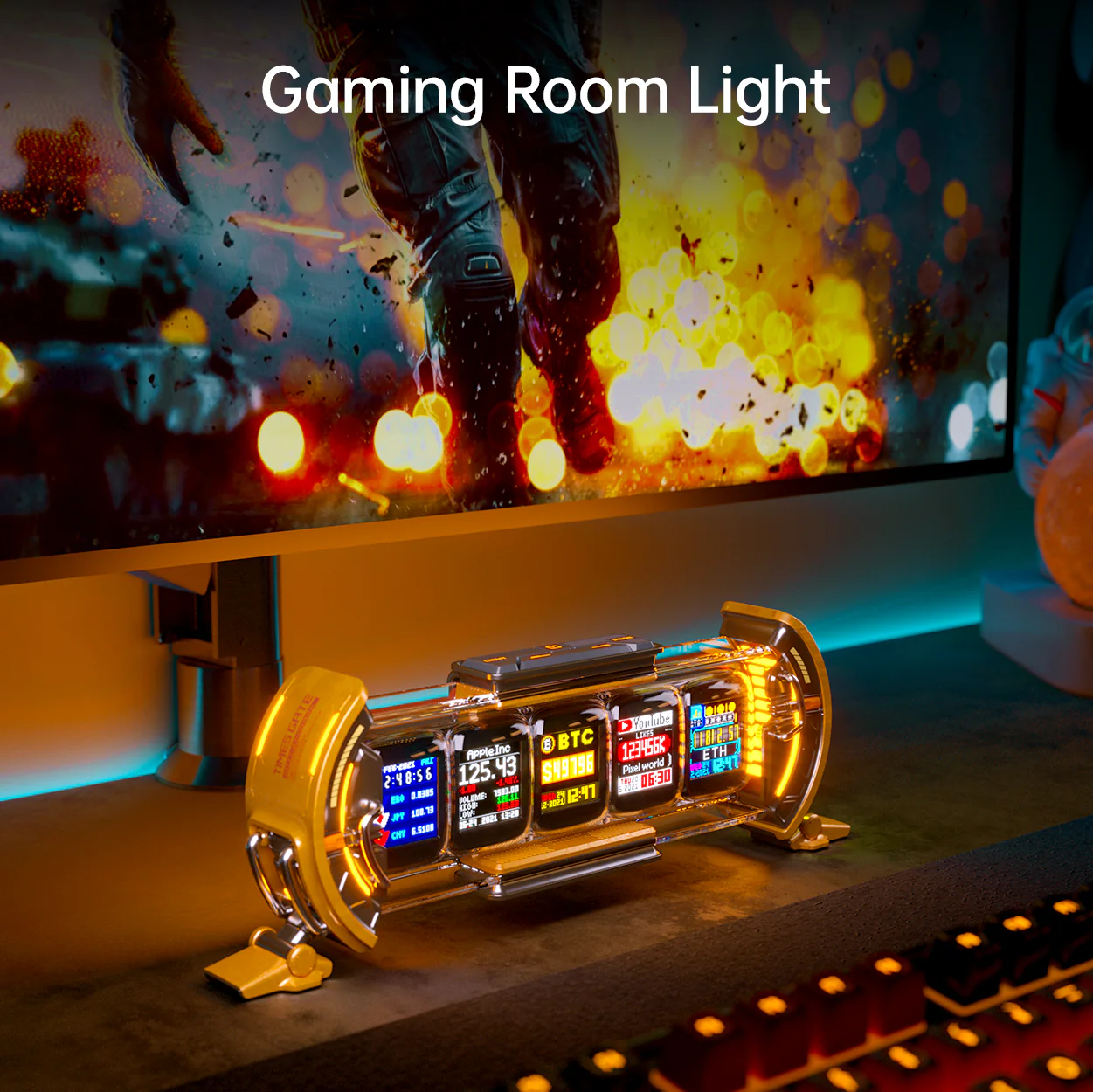 Divoom Times Gate Pixel Art Info Display with 5 Smart LCD Screens - Image 18