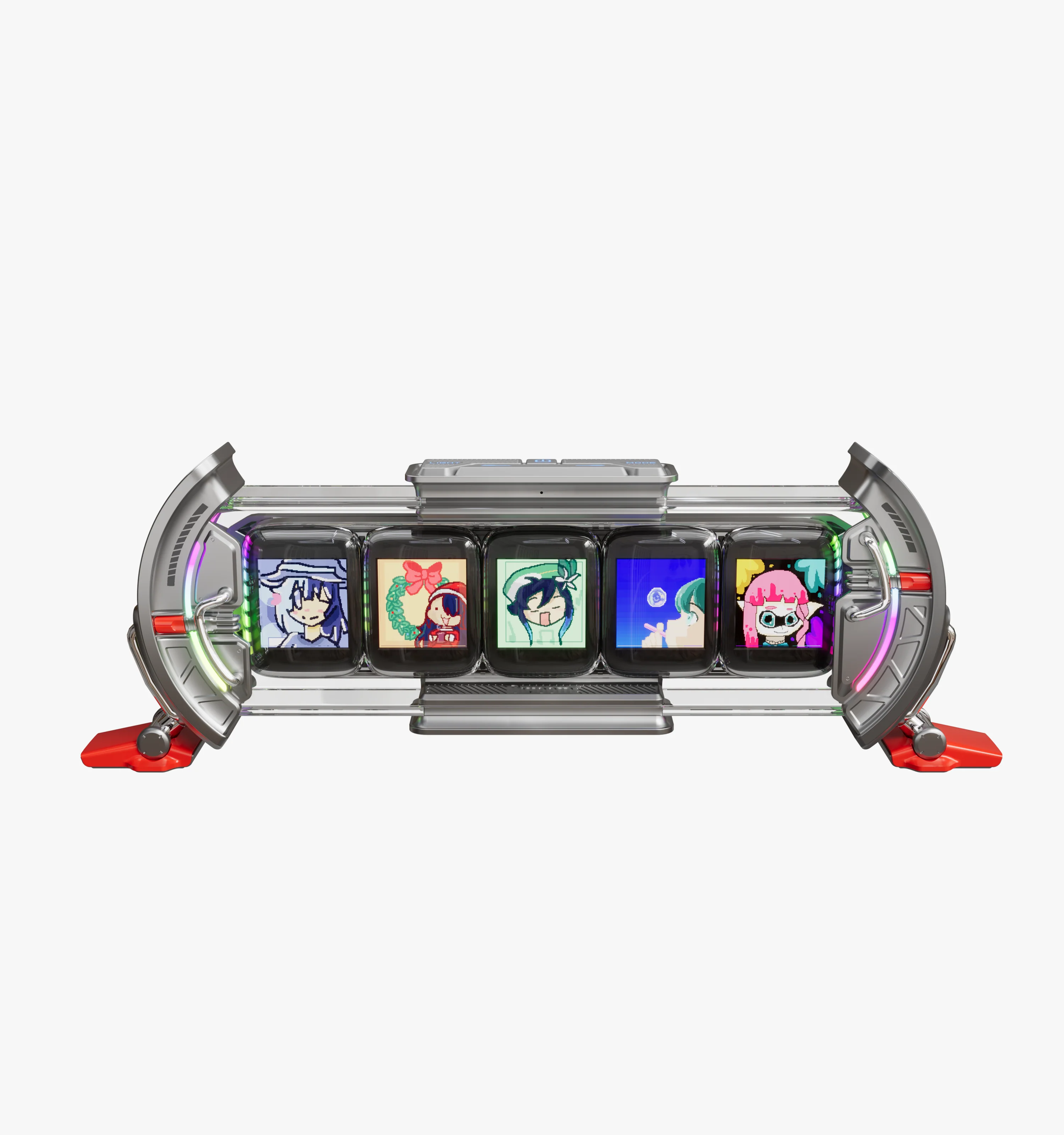 Divoom Times Gate Pixel Art Info Display with 5 Smart LCD Screens - Image 6