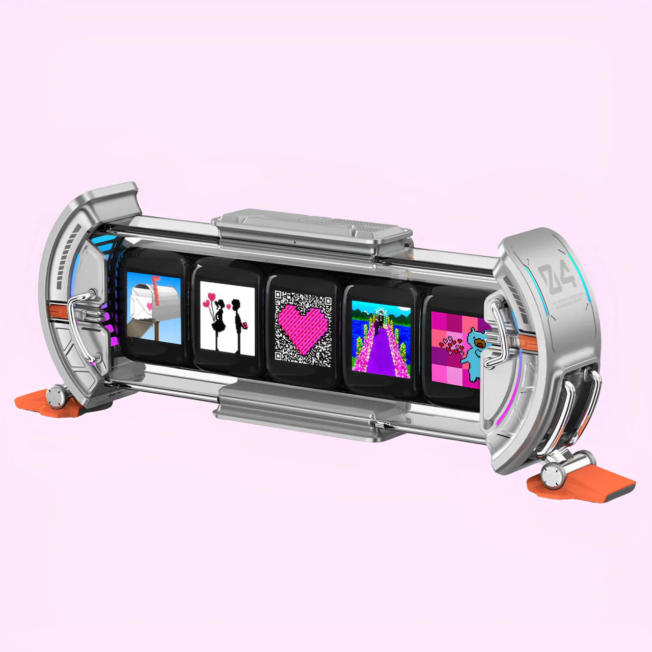 Divoom Times Gate Pixel Art Info Display with 5 Smart LCD Screens - Image 9