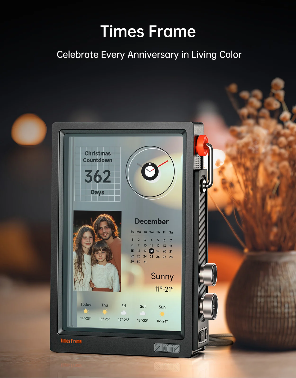 Divoom Times Frame Floating Smart Desk Display - Image 10