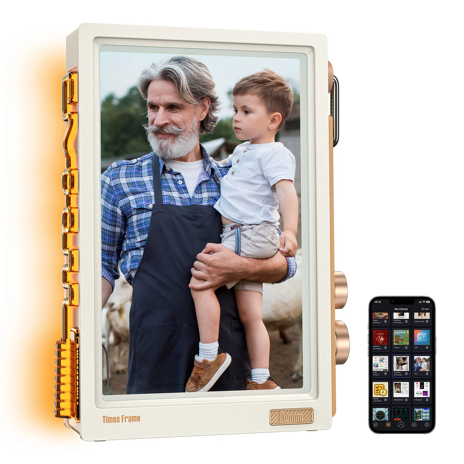 Divoom Times Frame Floating Smart Desk Display - Image 13