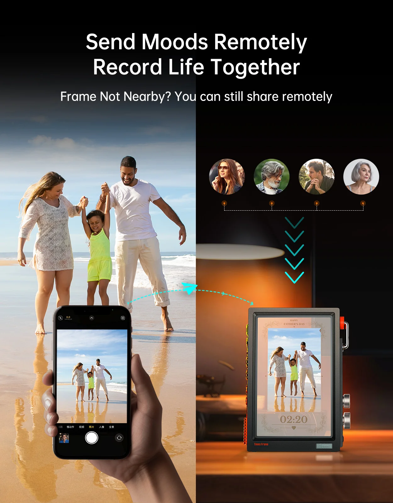 Divoom Times Frame Floating Smart Desk Display - Image 2