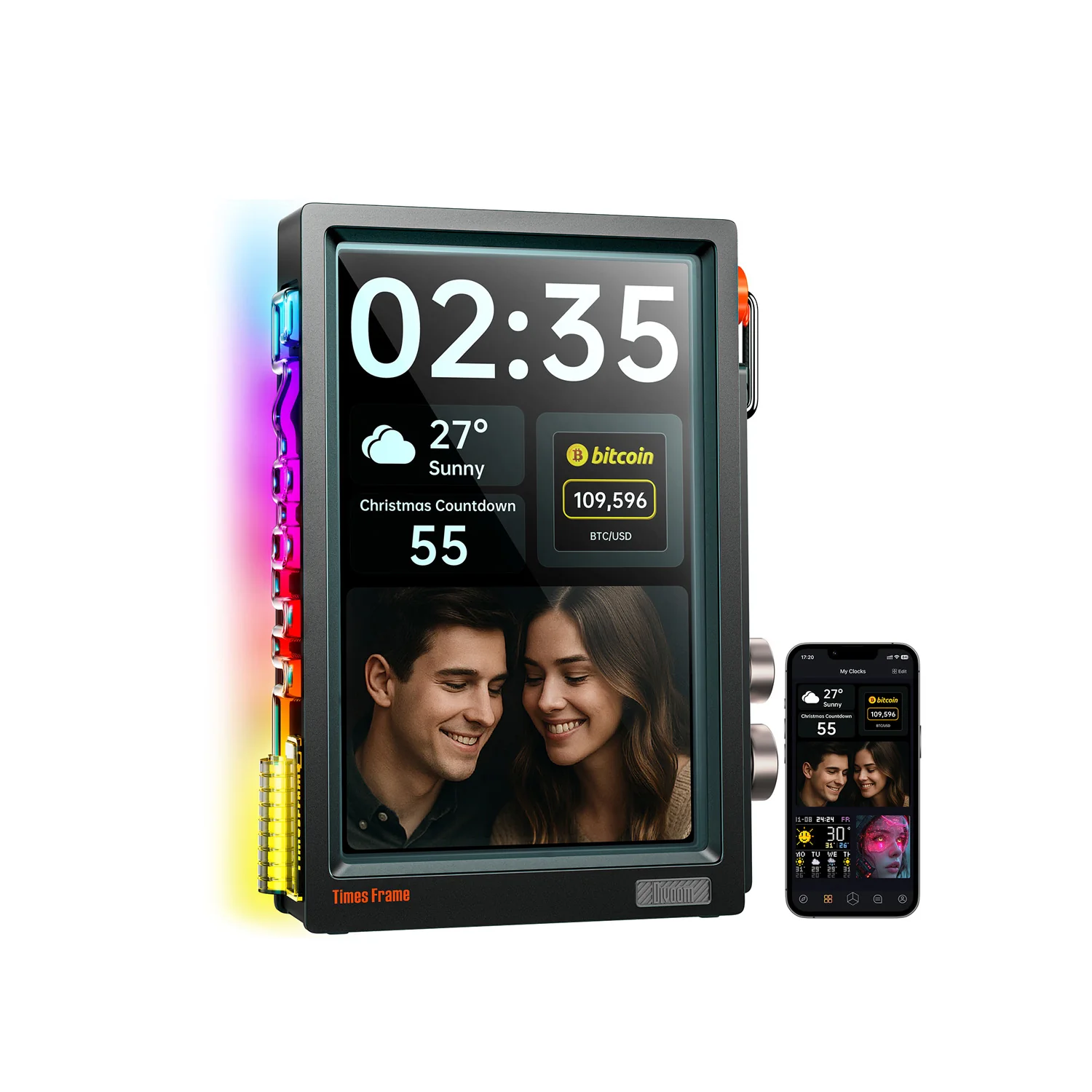 Divoom Times Frame Floating Smart Desk Display - Image 6