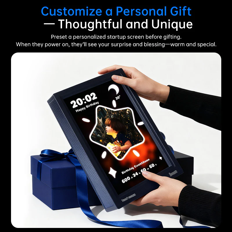 Divoom Times Frame Pure Floating Smart Desk Display - Image 4